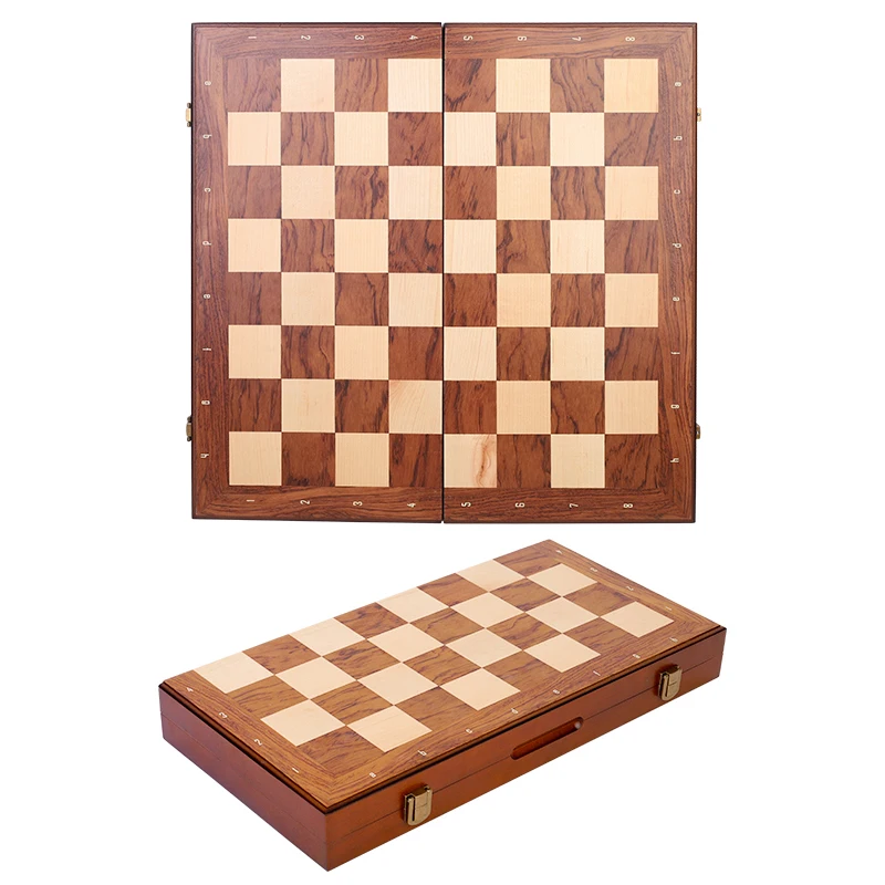 

Professional Chess Board Game Medieval Wood Luxury Handmade Adult Family Checker Board Luxury Juego De Mesa Chinese Game
