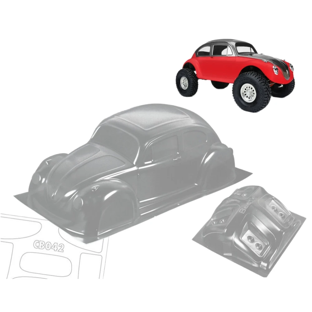 Гусеничный корпус масштаба 1/10 для радиоуправляемого шасси колесная база 313 мм TRX-4