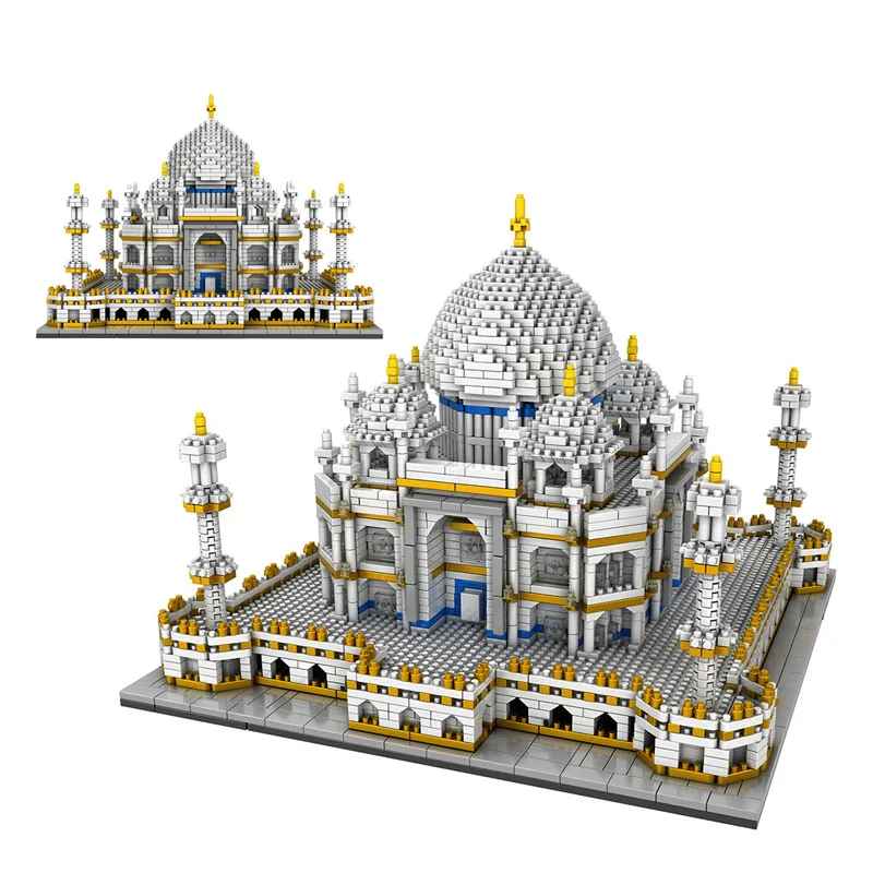 

3950Pcs Landmarks Taj Mahal Model Building Block Blocks World Famous Architecture Toys for Kids Educational Bricks Gifts