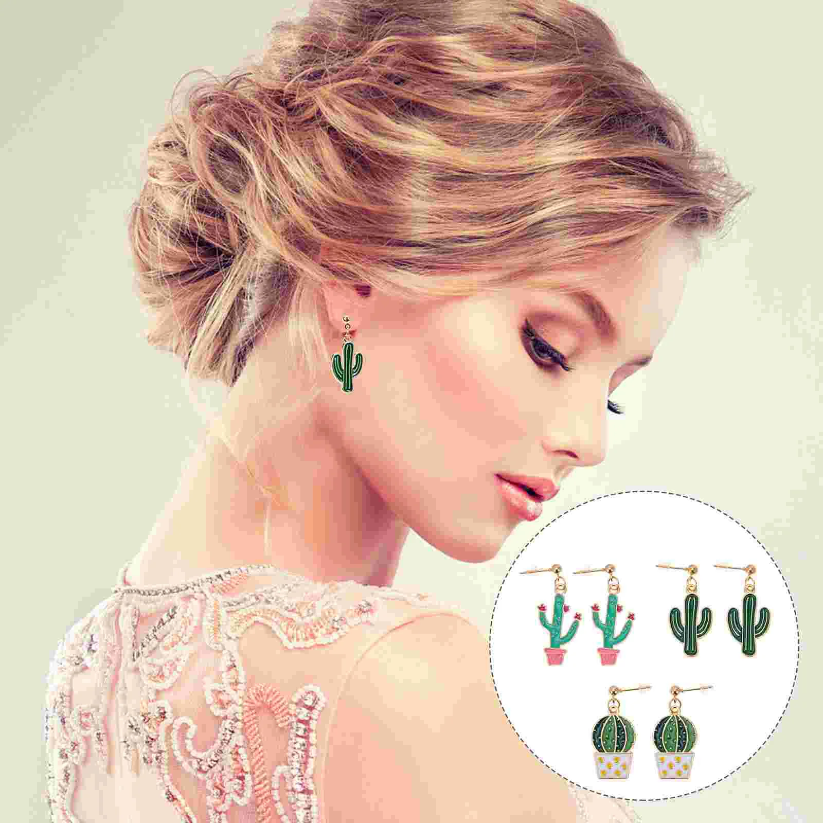 

Earrings Womenfor Dangleear Pendant Western Cartoon Drop Jewelry Accessories Girl Drops Hoop Stud Crystal Jewelries