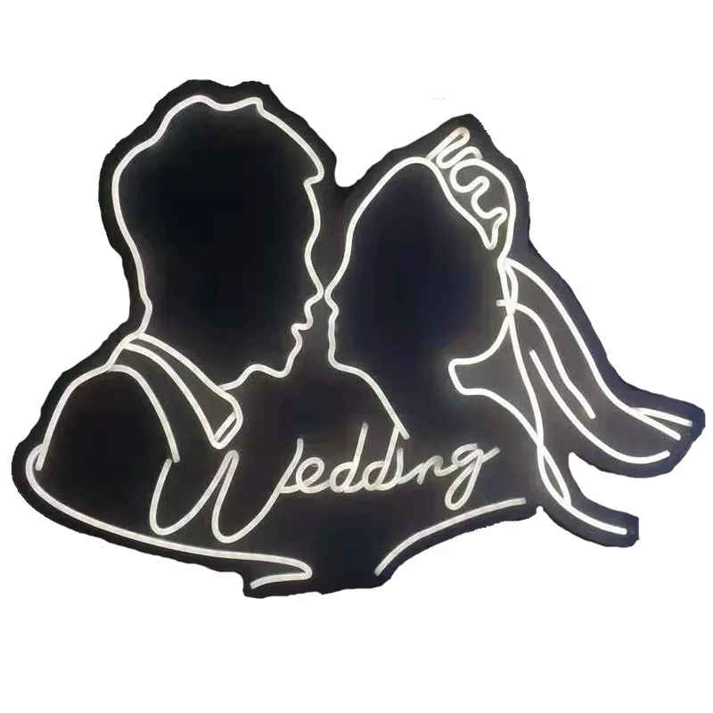 

Светящиеся Романтические свадебные светящиеся лампы для пары, декорация, композиция, Свадебный Аватар, лампа