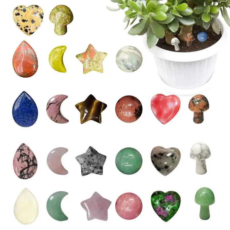 

Хрустальные камни, хрустальные, насыпью, сердце, луна, грибы, беспокойство, камни для сада, газона, цветочный горшок, миска для рыбы