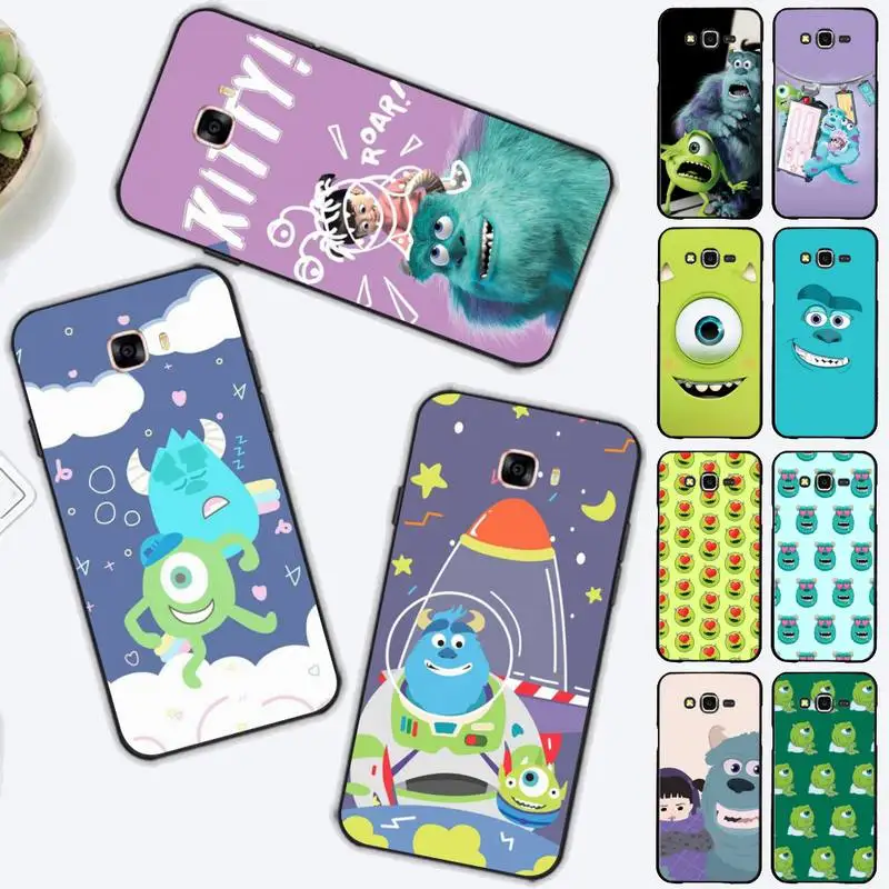 

Disney Monsters inc Phone Case for Samsung J 2 3 4 5 6 7 8 prime plus 2018 2017 2016 core
