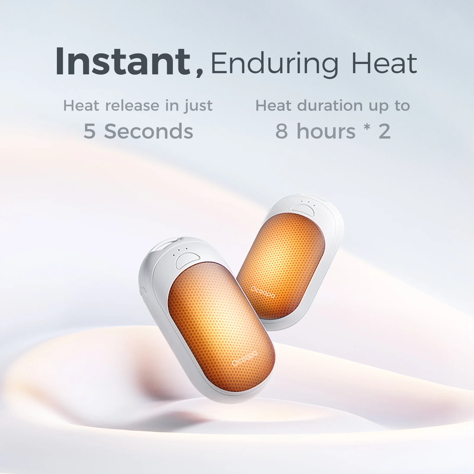 OCOOPA 2 в 1 магнитные перезаряжаемые грелки для рук электрический карманный