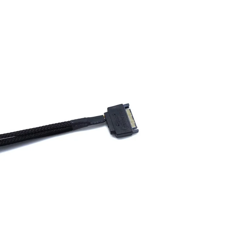 Адаптерный кабель 15Pin в 3Pin 4Pin Преобразование питания SATA 1 4 Кабели для удлинителей компьютерного процессора, подключения вентилятора охлаждения крышкой.