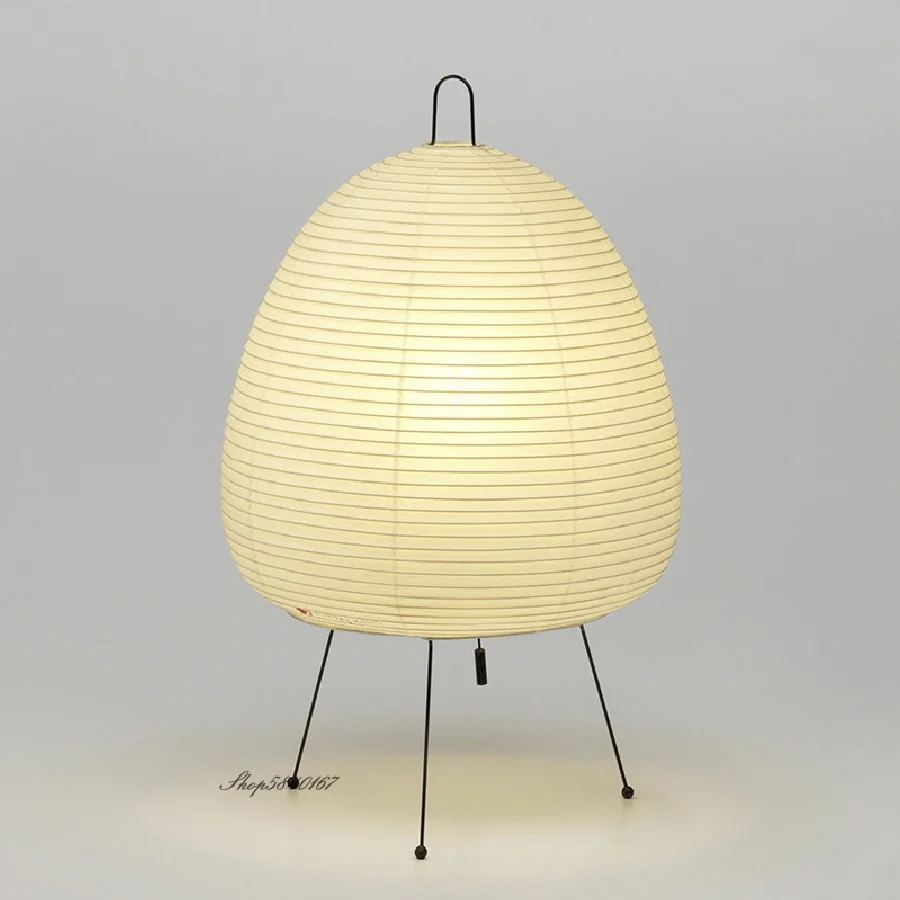 

Japanese Style Rice Paper Table Lamp Minimalist Designer Desk Lamp for Living Room Bedroom Decor Table Lights E27 Bedside Lamp