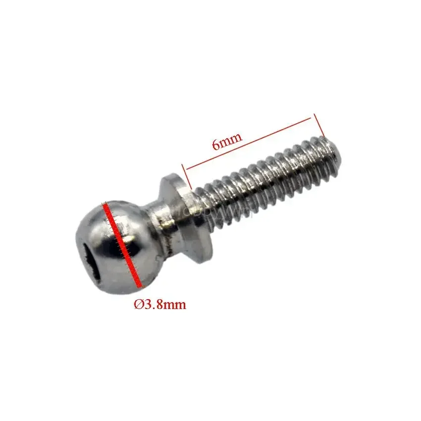 Штифт рулевого управления HBX часть 24728 8 шт. для модели 2098B 1/24 RC багги гусеничного