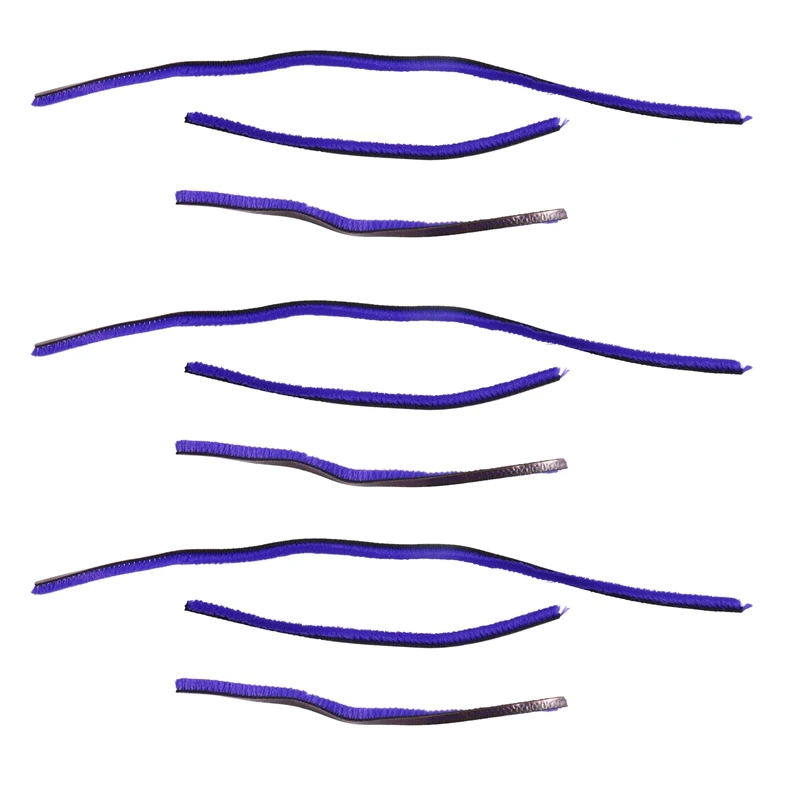 

9Pcs Soft Plush Strips For Dyson V6 V7 V8 V10 V11 Vacuum Cleaner Soft Roller Head Replacement Accessories Parts