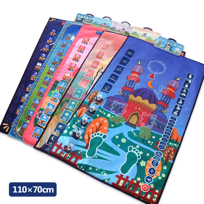 

Prayer Mats Children Gifts Islamic Rugs Education Interactive Complete Learning Prayer with Compass In Various Languages
