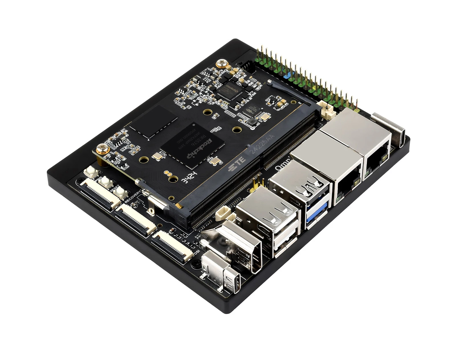 Фото Waveshare Luckfox Core3576 Плата разработки Edge Computing, Rockchip RK3576 Восьмиядерный процессор 2,2 ГГц, 6 ТОП вычислительного питания NPU №2