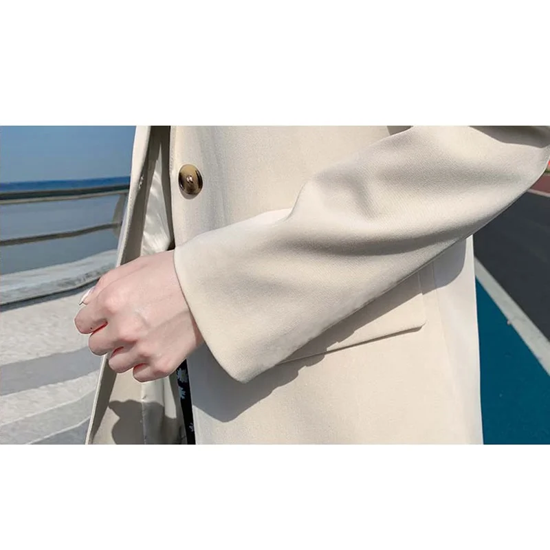 Suit Jacket Women Outwear 2023 New Spring Autumn Professional Blazer Jacket Female Korean Casual Loose Chic Workplace Blazer Top