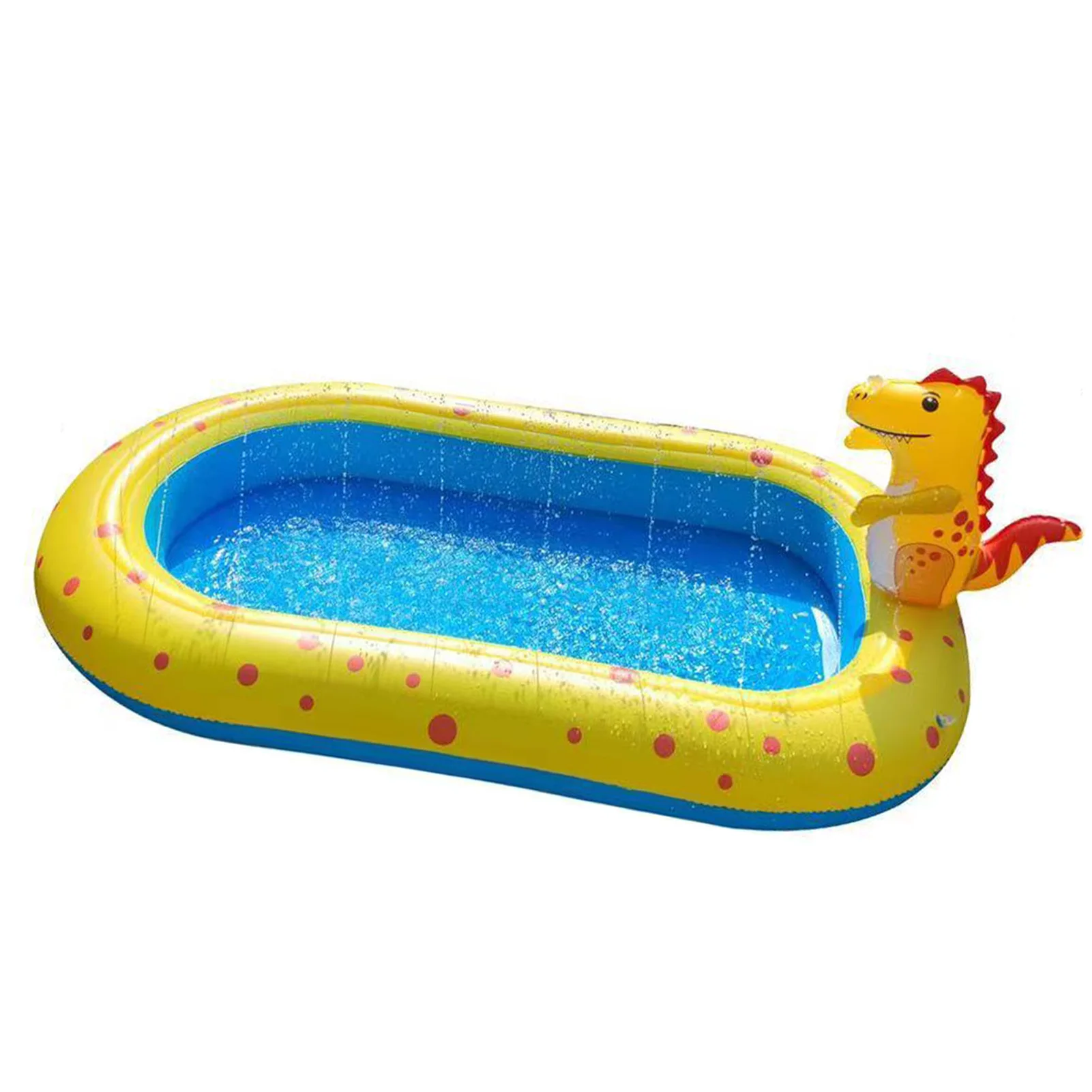 

Kids Water Sprinkler Kids Kiddie Sprinkler Pool Toddlers Summer Inflatable Water Toys Dinosaur Style Toddler Sprinklers For Kids