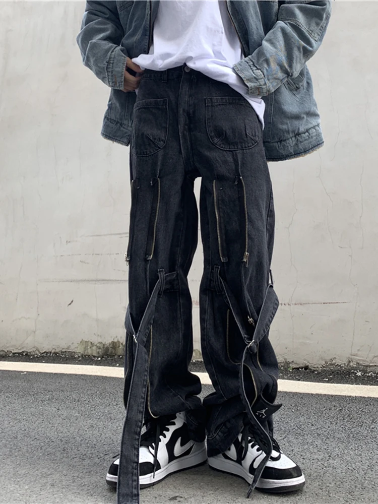 negro roto hombre – Compra pantalon negro roto hombre con envío gratis en AliExpress version