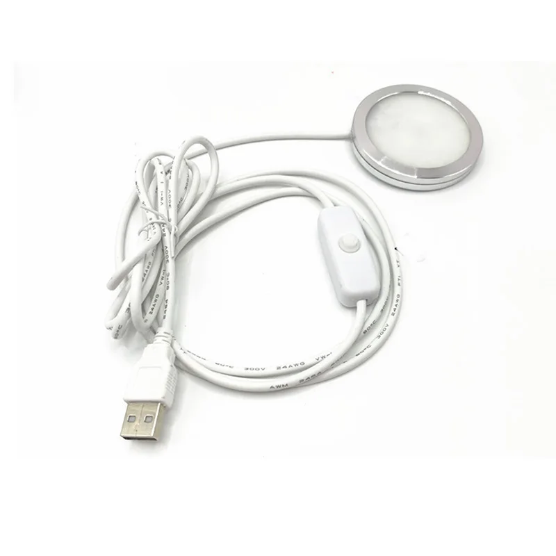 Светодиодный прожектор ультратонкий светильник с выключателем USB 5 В 10 Вт