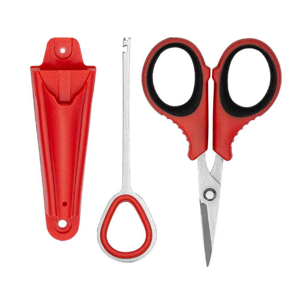 

Multi Functional Tool High Carbon Steel Scissors Fishing Line Cut Scissor Stainless Steel For Fishing，Fabrics, Paper and Cable