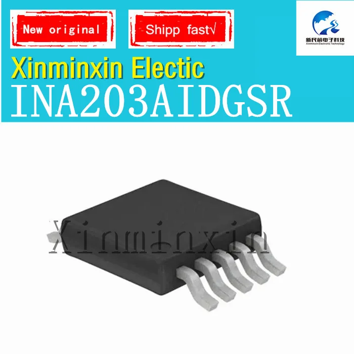 

10PCS/lot INA203AIDGSR INA203AIDGST INA203AIDGS BQN MSOP-10 MSOP10 MSOP SMD IC chip New Original