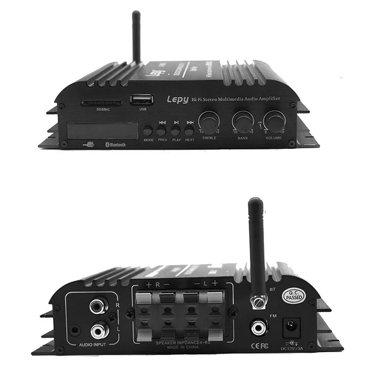 

Good selling LP-7498E max power output 100W mini HiFi digital stereo audio sound power amplifier