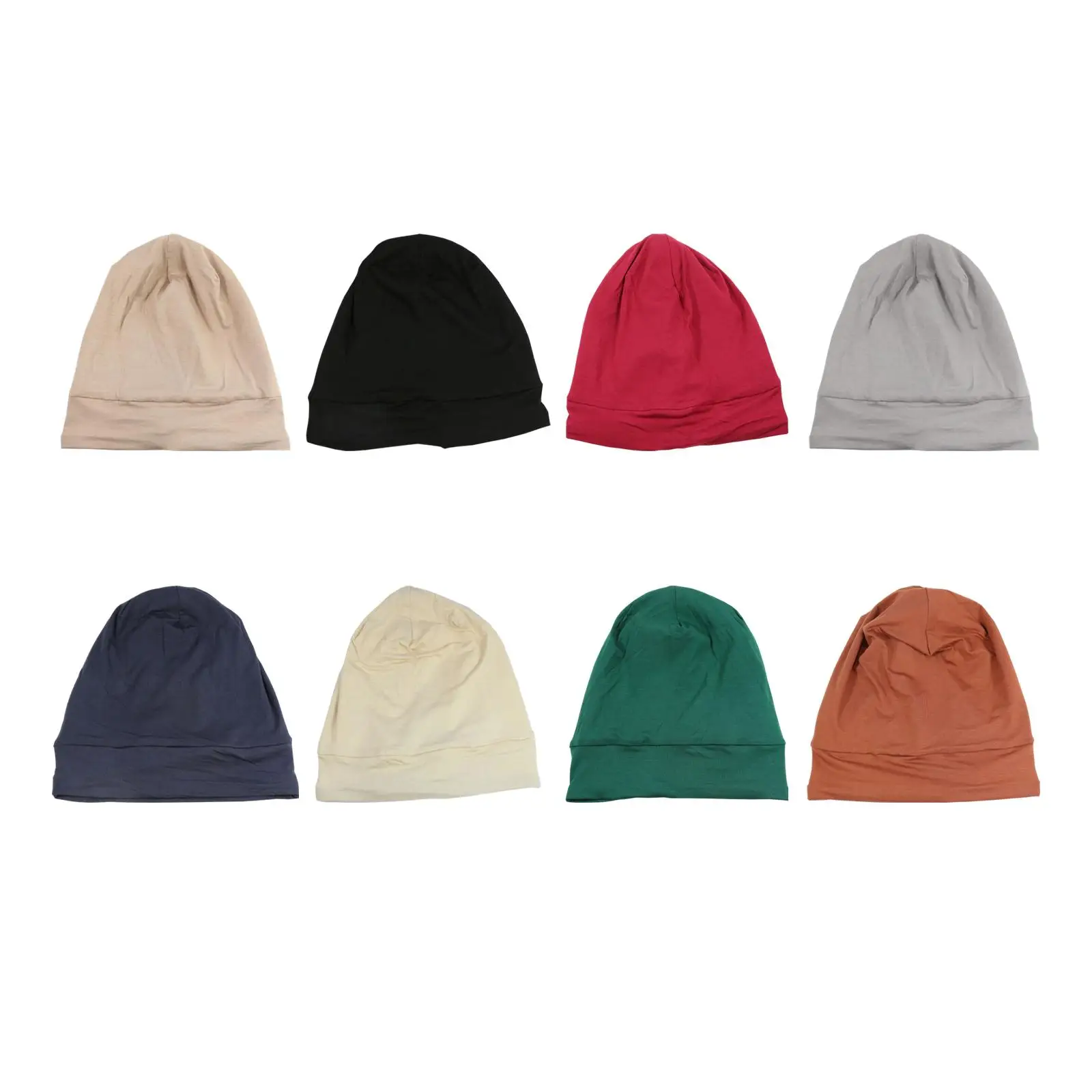 

Bonnet Sleep Caps Hair Cover Adjustable Comfortable for Head Circumference 58cm to 62cm Headwear