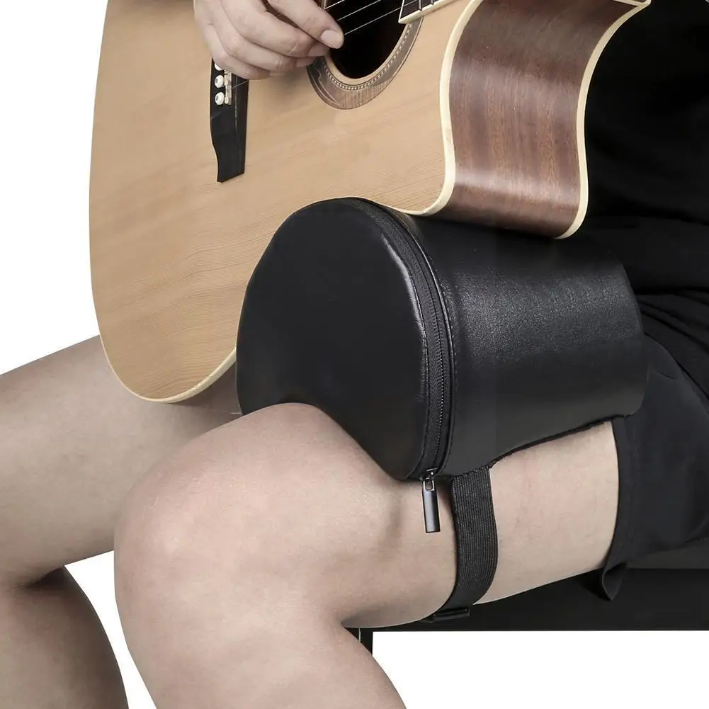 

Flanger Classical Guitar Rest Cushion Stand Contoured Portable Guitar Footstool Durable Fa-80s Soft Accessories X4j4