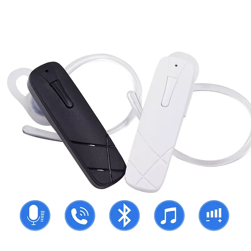 

NEW2022 Universal Stereo Headset Bluetooth-compatible Earphone Microphone Wireless Handfree Phone Accessories For Ios Android