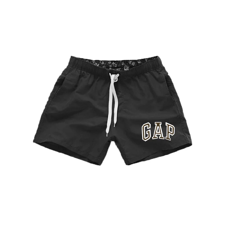 

2022 Summer GAP Brand Men Swimming Trunks Mens Swim Briefs Maillot De Bain Homme Bathing Suit Surf Beach Wear Man Board Shorts
