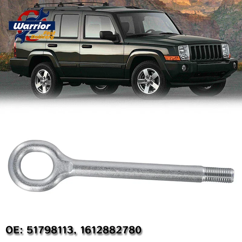 

51798113 1612882780 Передний и задний буксировочный крюк для прицепа Peugeot Boxer Fiat Ducato 500L 500X Citroen Jumper Relay 2006-2025