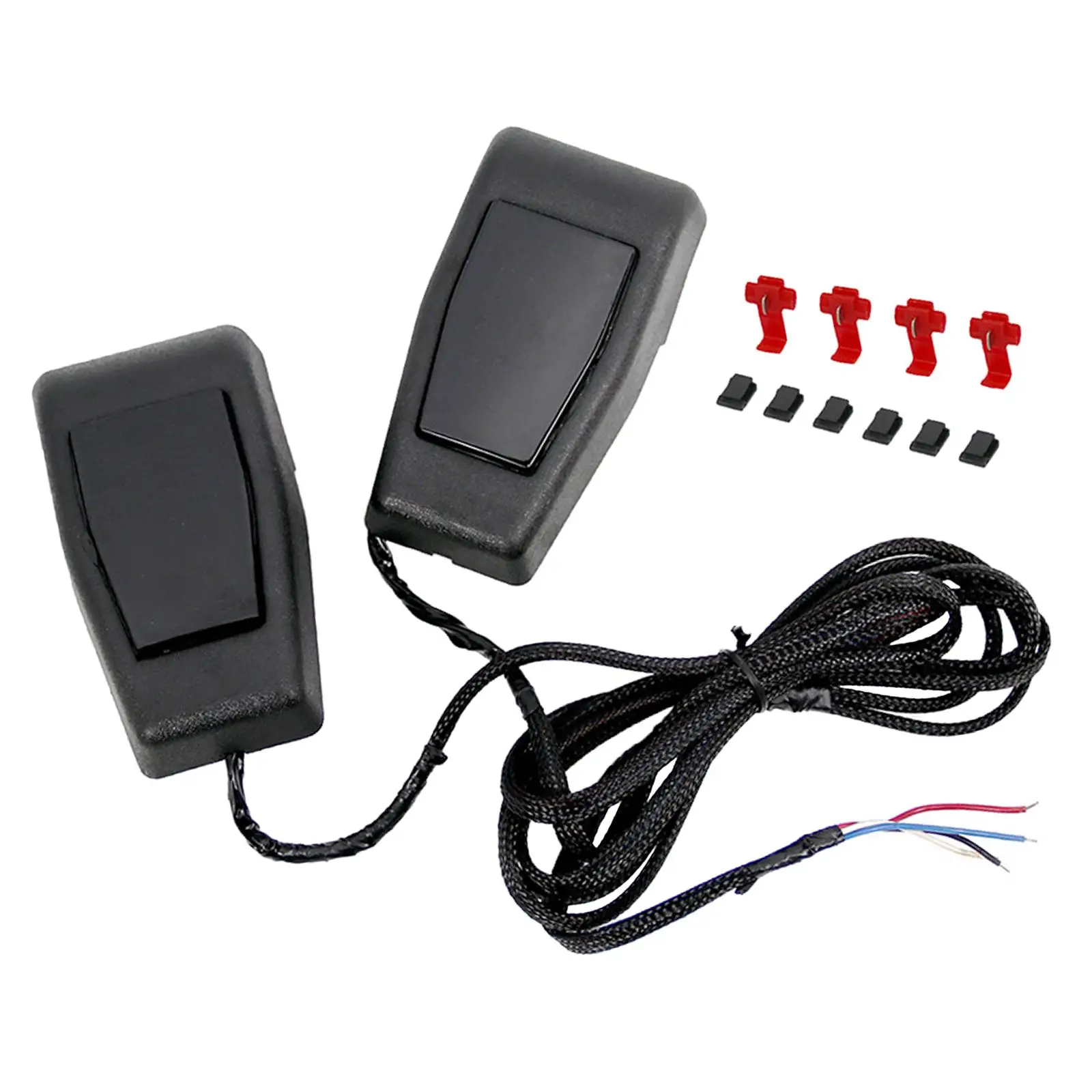 

Car Rear Window Hinge Covers with LED Light Accessory Exterior Decoration Liftgate Glass Hinge Trim Fit for Jeep Wrangler JK