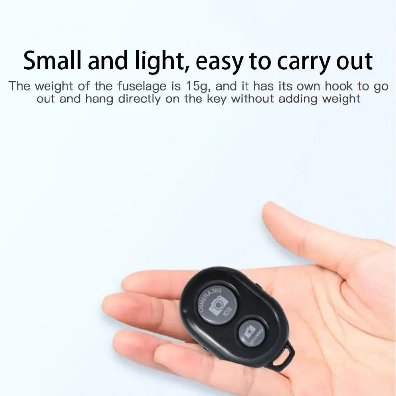 

Wireless Bluetooth Selfie Stick Remote Controller Shutter Release Button For Phone Self-timer For Huawei Xiaomi IPhone Samsung