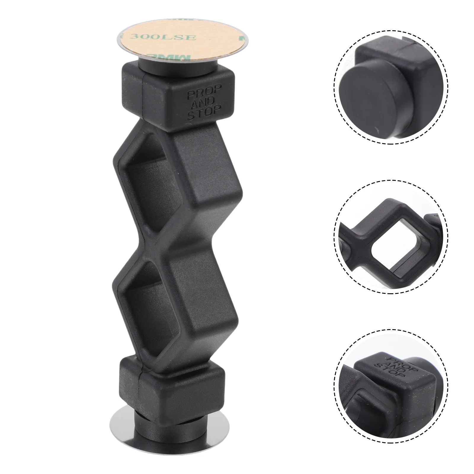 

1Set Washing Machine Door Prop Washer Door Stopper Washer Door Prop Rack Black