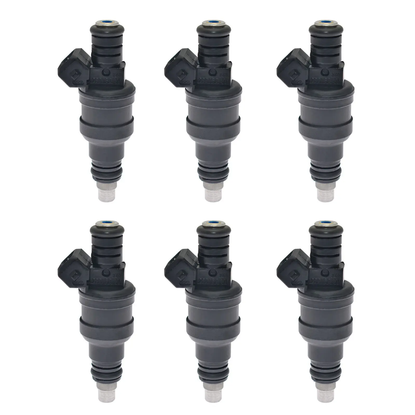 

1/6PCS Fuel Injectors 0280150901 for 88-91 Buick Oldsmobile Pontiac 3.8L V6