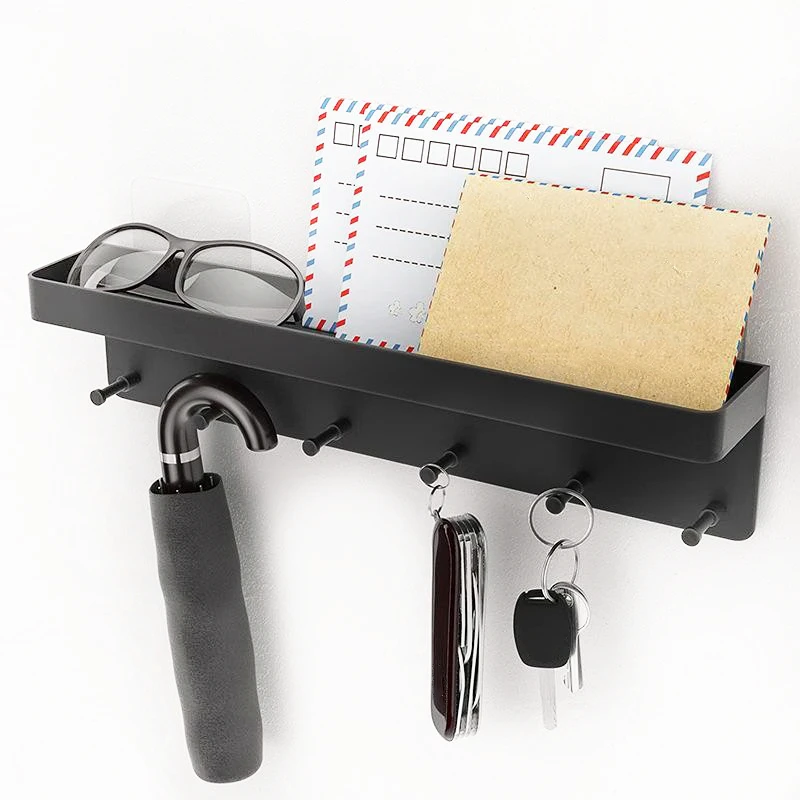 Белый держатель для ключей настенная вешалка декоративный крючок лестницы