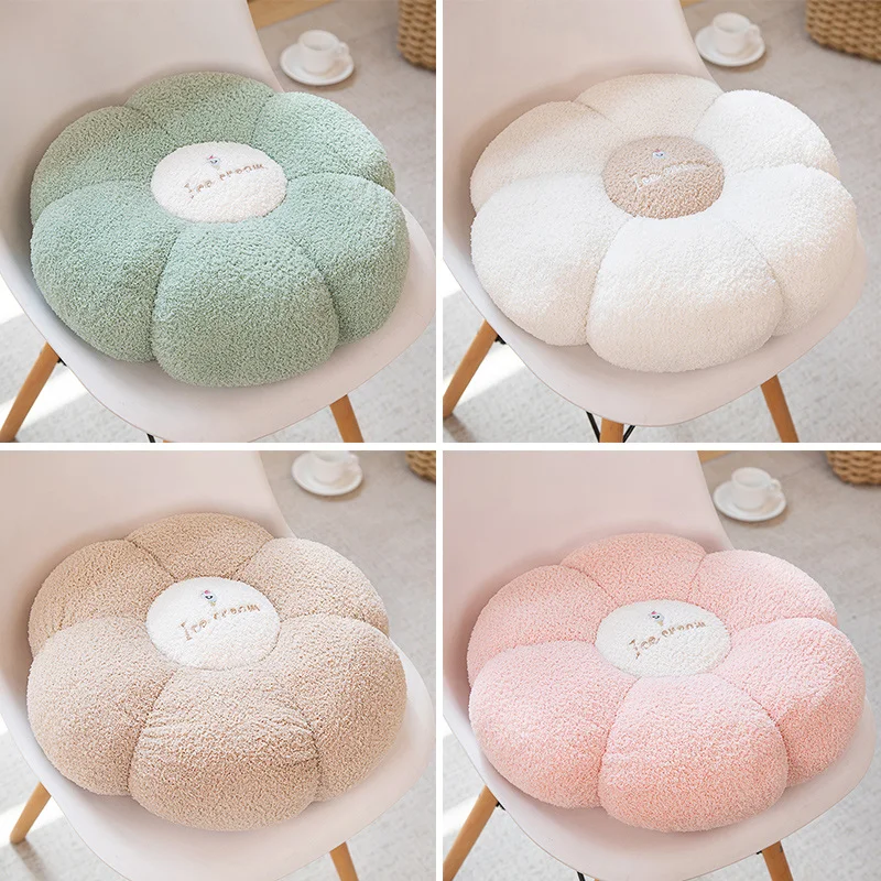 

INS Super Soft Stuffed Flower Plush Throw Pillow Cute Cushion Plushies Stuffed Plants Soft Kids Toys Gifts Home Sofa Room Decor