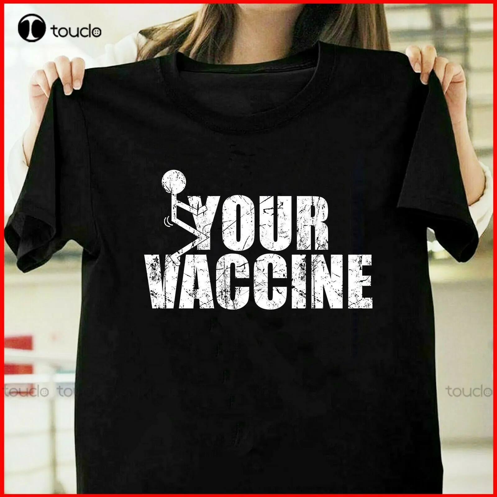 

Мужская F вакцина-вульгарная забавная Футболка против вакцины вакцина хлопковые мужские рубашки на заказ Aldult Подростковая унисекс модная смешная Новинка