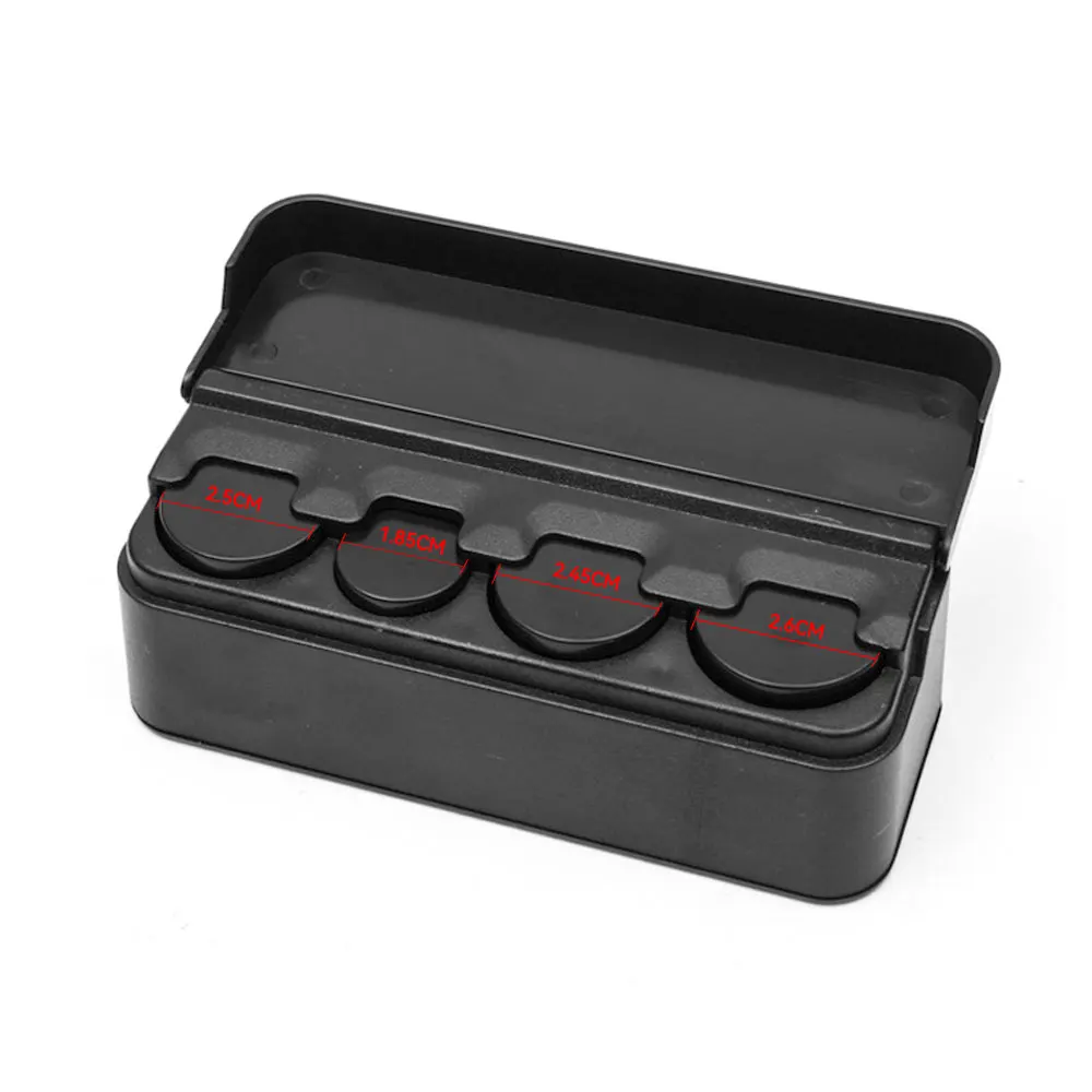 Коробка для хранения монет в автомобиле аксессуары интерьера карманный