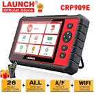 LAUNCH X431 CRP909E автомобильный полный диагностический инструмент, профессиональный Автомобильный сканер OBD OBD2 AF TPMS DPF 26, сброс, обслуживание, Wi-Fi обновление