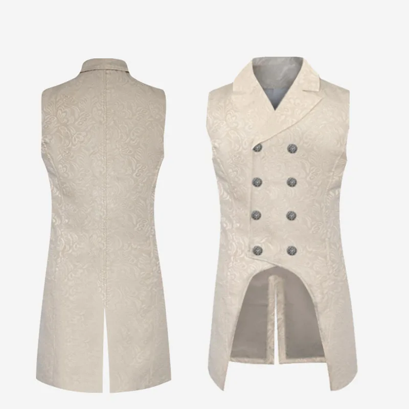 Мужской костюм для косплея эпохи Возрождения средневековый пиратский жилет