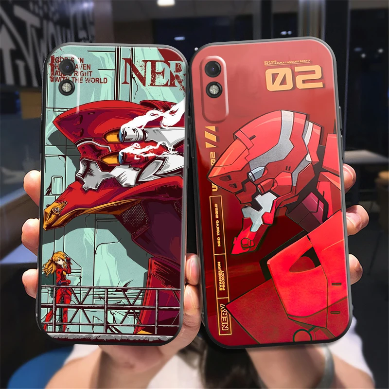 

Japan Anime Neon Genesis Evangelion Phone Case For Xiaomi POCO F3 GT X3 Pro X3 GT M3 M3 Pro X3 X3 NFC Silicone Cover Back Soft