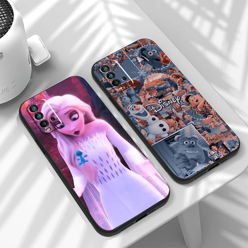 

Disney Cartoon Phone Cases For Xiaomi Redmi Note 8 9 Pro Note 9S 8T Soft Shell Smartphone TPU Protective Back Cover ShockProof
