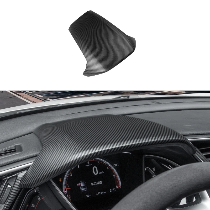 

For Honda Civic 10th 18 19 2020 2021 Interior Decoration Stickers Central Control Dashboard Decoration Modification Accessories