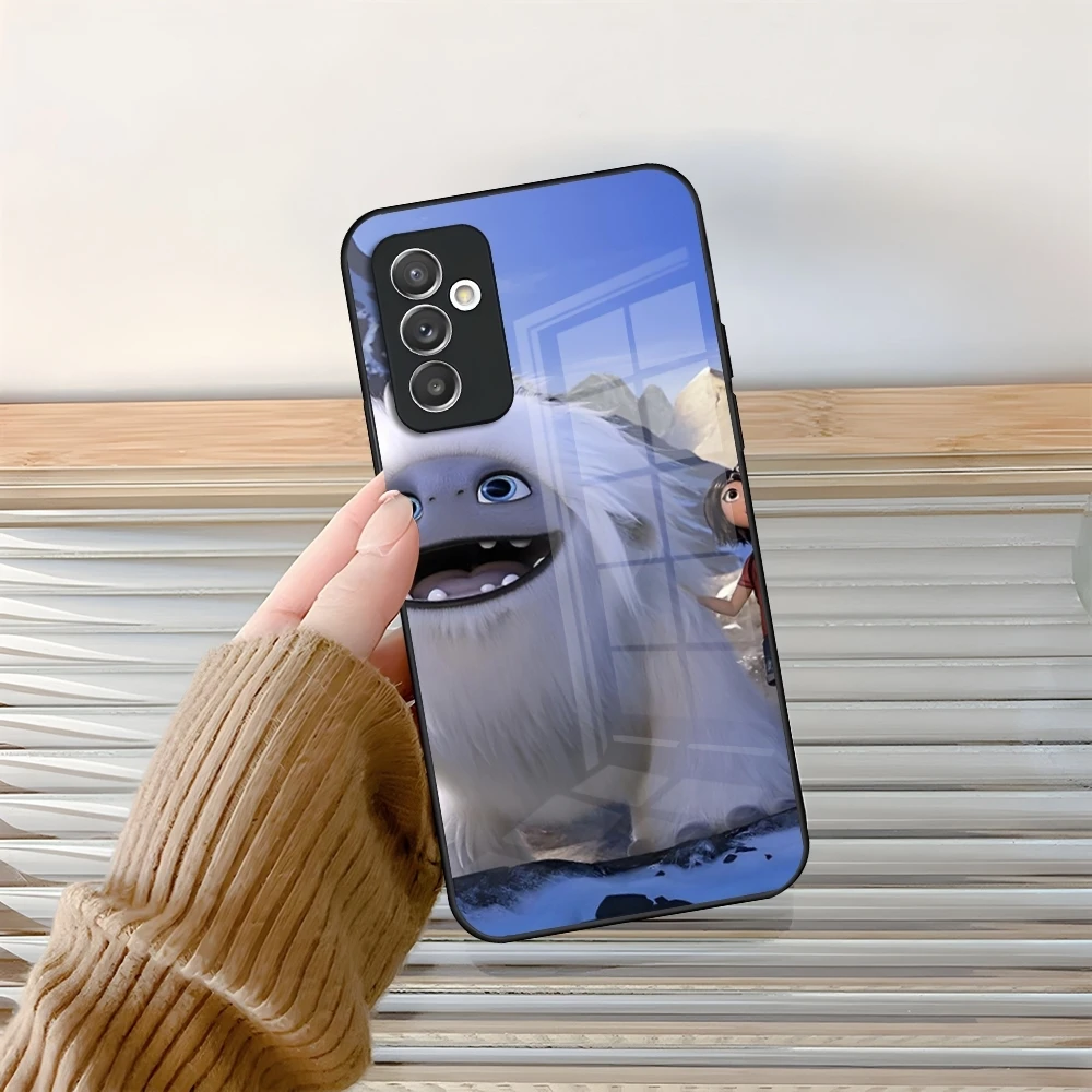 Чехол для телефона Abominable Glass Samsung Galaxy S24 S25 S20 S21 S22 S23 Ultra Fe Plus A34 A16 A54 A24 A52 A53 M54 Cover