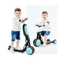 5 in 1 baby scooter walker for baby toddler bicycle three wheel bikes baby push car 3 wheel scooter for boys