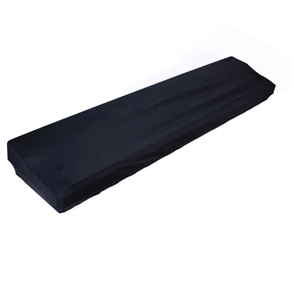 

For Piano Piano Cover Protective Bag Spandex Universal 1Pieces Black Dust Proof Cover Elasticity 61/73/76/88 Keys