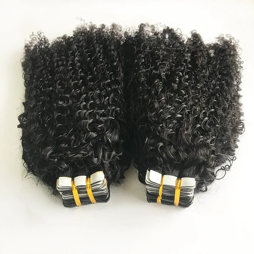 Лента для наращивания человеческих волос Малазийская невидимая лента 40 шт. -