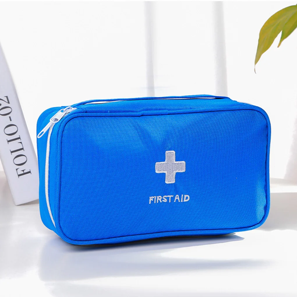 

Emergency Kit Storage Empty Bag Survival Tools Oxford Cloth Organizer Travel Zipper Closure Aid Rescue Pill Package Case