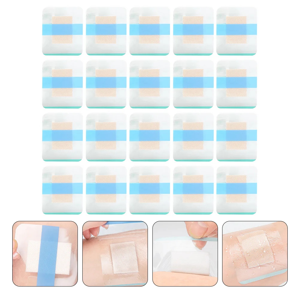 

20 Pcs Navel Stickers Belly Baby Button Paster Nail Water Proof Patch Disposable