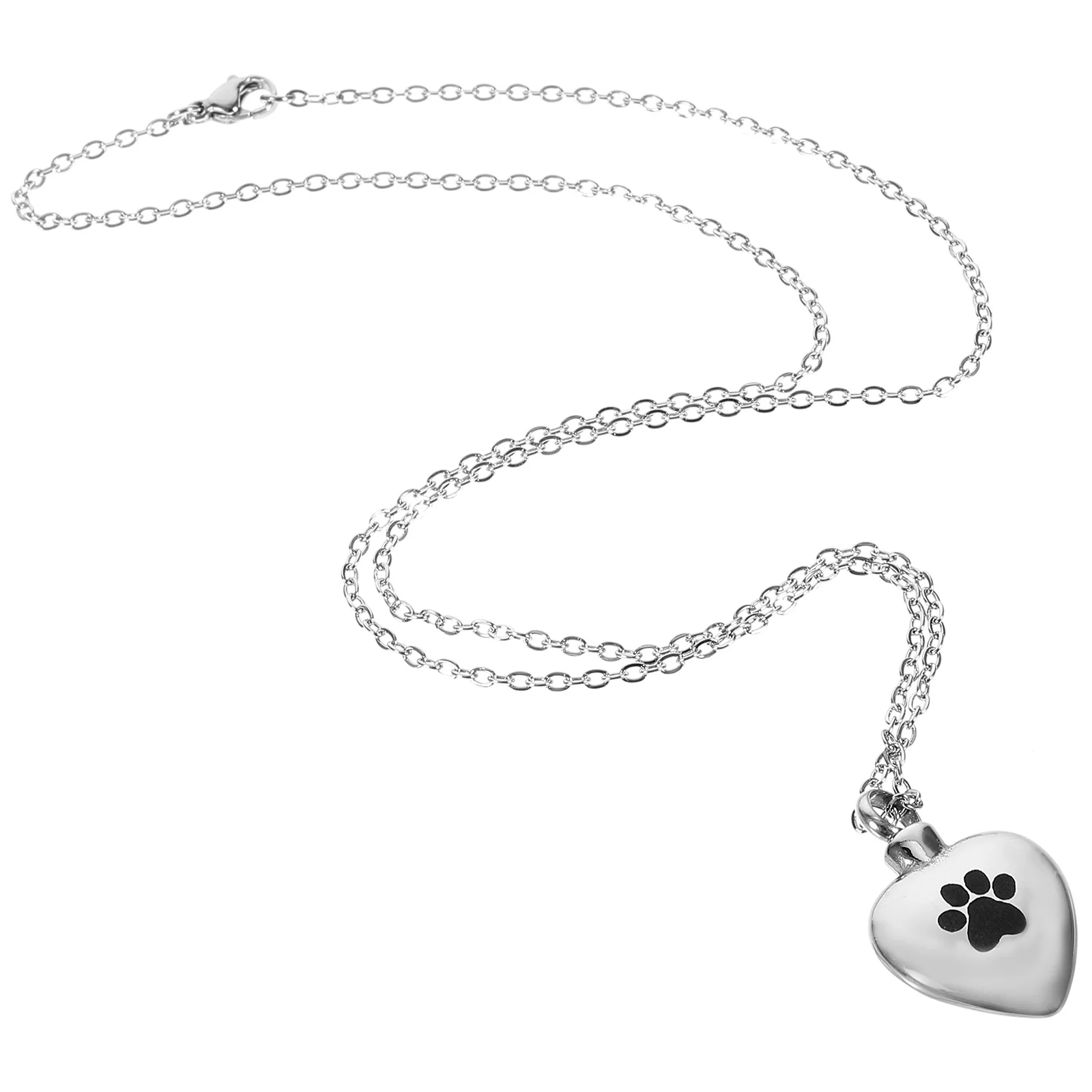 

Pet Urn Ashes Necklace Urns Dog Cremation Jewelry Heart Choker Keepsake Keepsakes Small