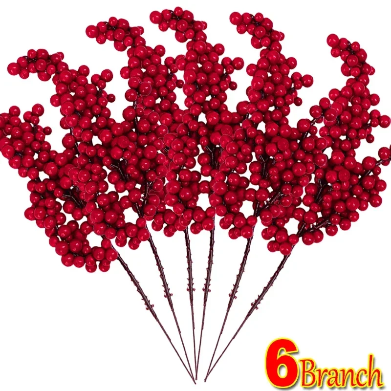 

Искусственные красные ягоды Holly