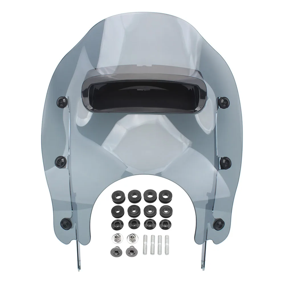 

Лобовое стекло мотоцикла, передний ветровой дефлектор, спойлер, подходит для Harley Road King FLHR/I 1994-2022 Classic FLHRC/I