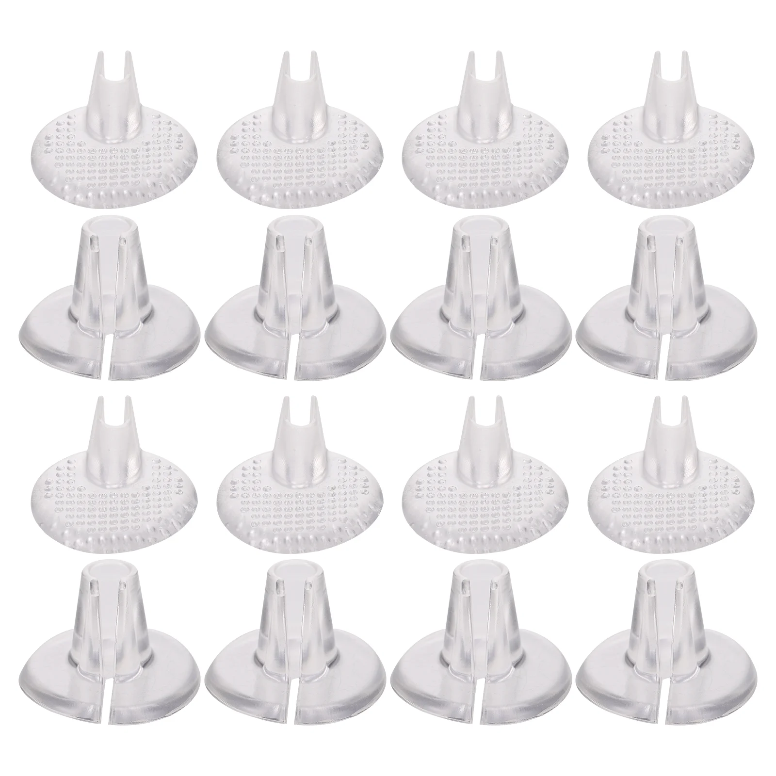 

8 Pairs Foot Stickers Beach Heel Protective Pads Care Protectors Feet Pu Anti-wear Wear-resistant