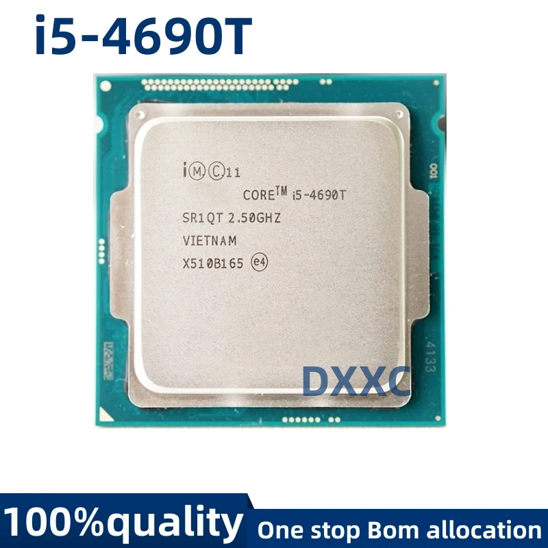 

For Core i5-4690T I5 4690T 2.5 GHz Quad-Core Quad-Thread CPU Processor 4M 45W LGA 1150